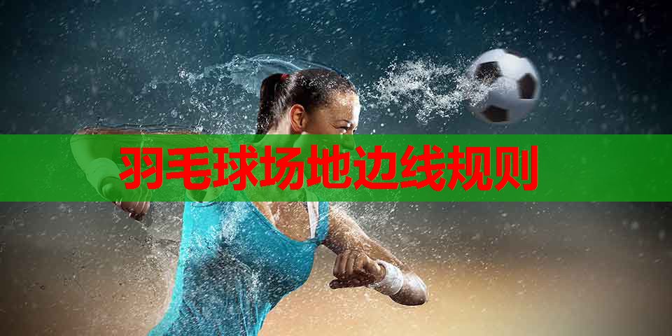 羽毛球场地边线规则